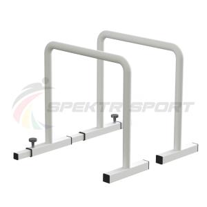 Купить Брусья напольные хайлетсы Spektr Sport цв. белый в Льгове 